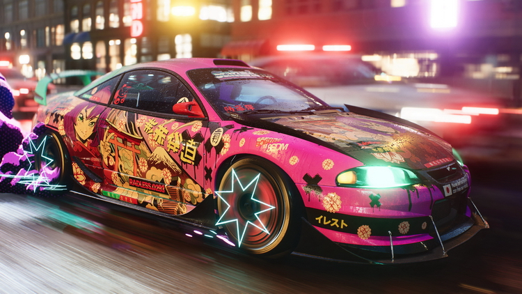 (ВИДЕО) В Сеть утек геймплейный ролик Need for Speed Unbound  заезд на Volkswagen Beetle под A$AP Rocky