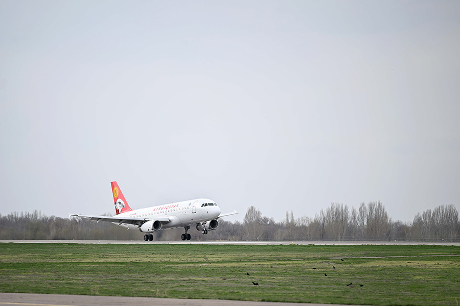 Киргизия заменила борт  1 с Ту-154М на Airbus A320